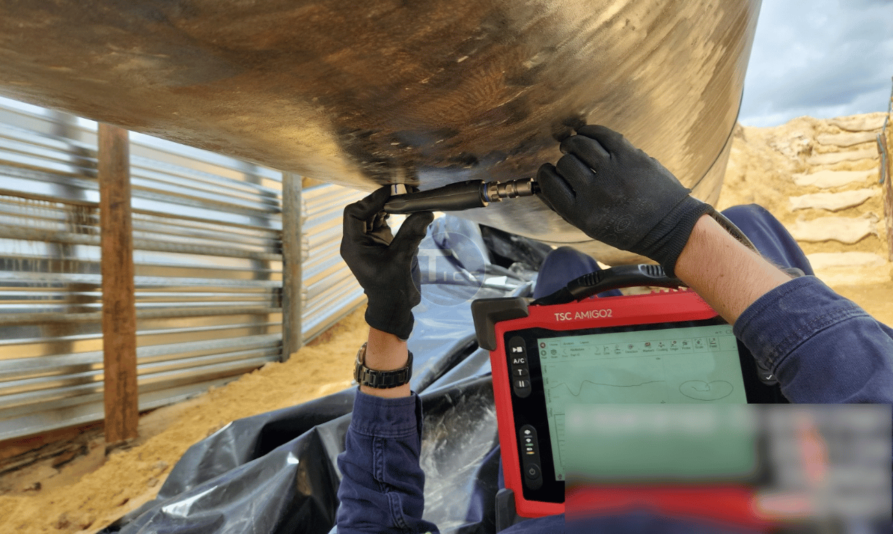 Inspección con ACFM para integridad de materiales Tecnaice