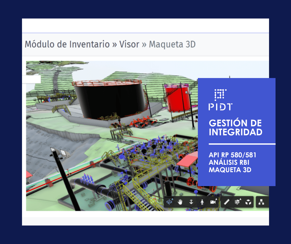 Imagen de software de gestión de integridad de plantas industriales | Tecna ICE