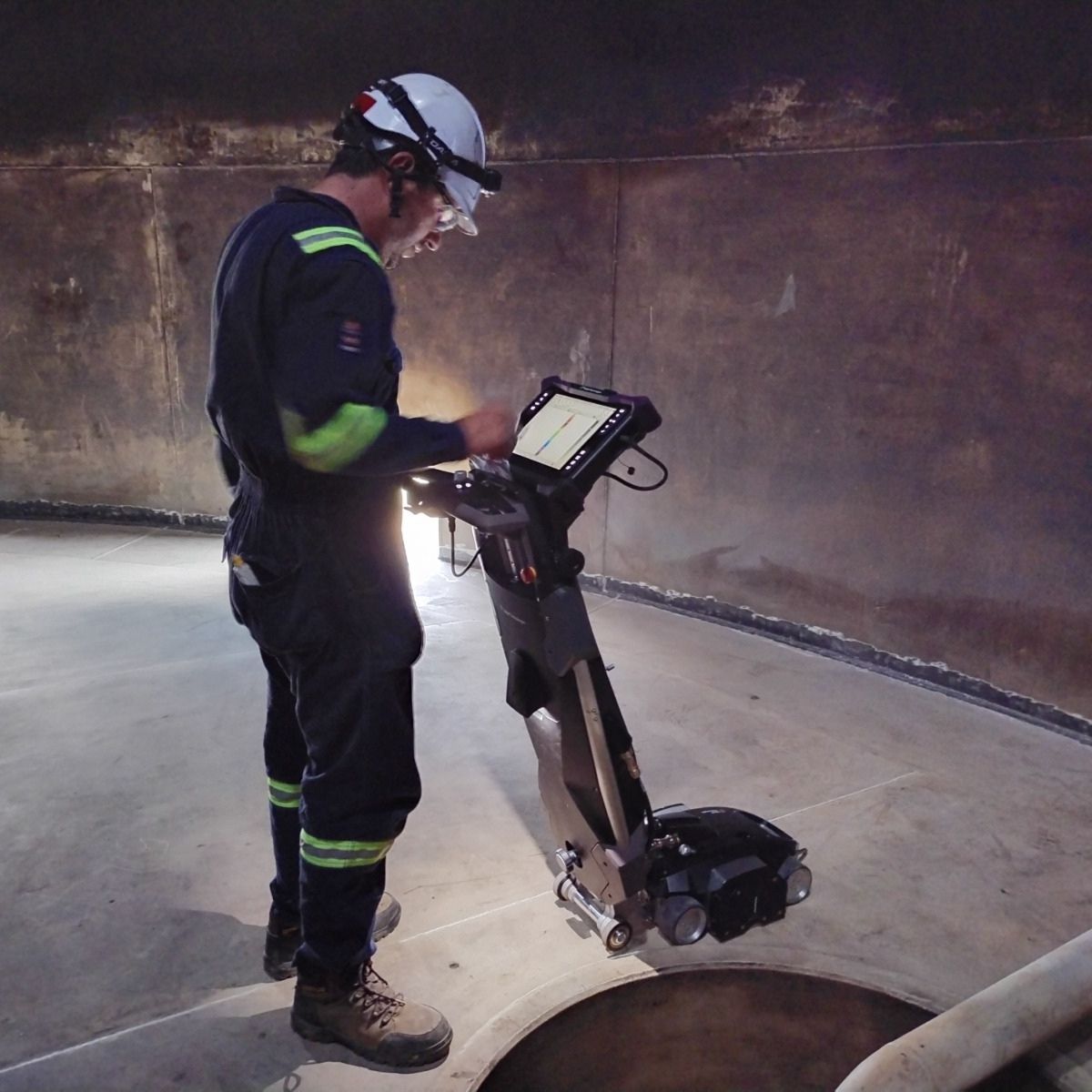 Inspección MFL tanques | Tecnaice.