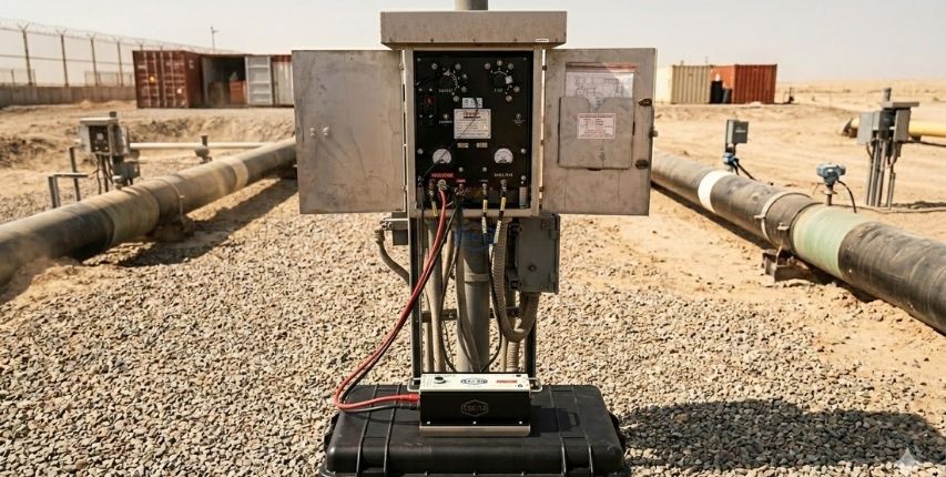 Uso de Interruptor de corriente compacto para protección catódica | TECNA ICE