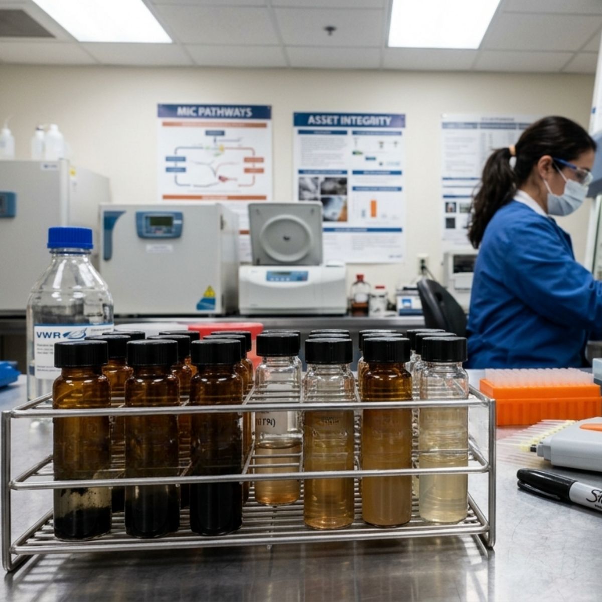 Detección de bacterias SRB/APB para control de corrosión microbiológica | Tecnaice.
