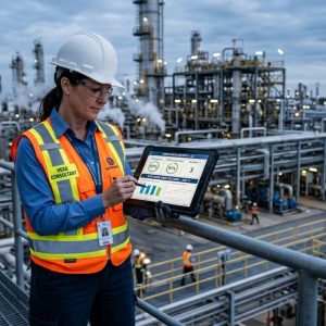 Consultoría especializada en sistemas integrados HSEQ y mitigación de riesgos operativos por TECNA ICE.