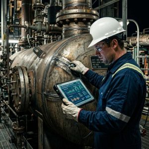 Evaluación técnica de salud en equipos estáticos industriales | Tecnaice.