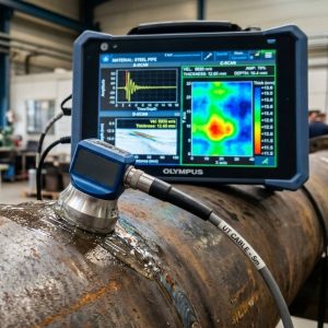 Ultrasonido Industrial NDT Scan A B C | Tecnaice.